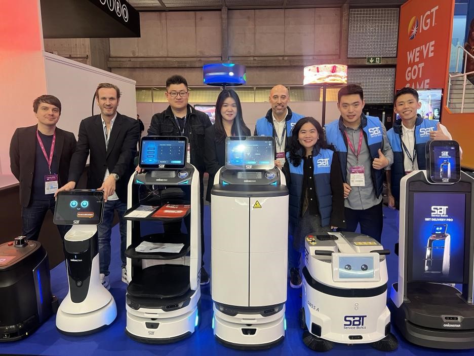 Aotingbots SW Series Showcased at ICE Barcelona and Sirha Lyon 2025